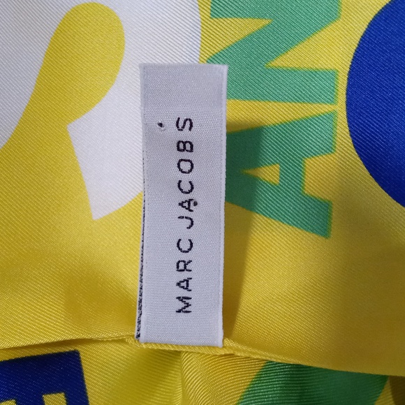 🆕️ 🌈VTG/RARE Marc Jacobs🌈 - Multicolor Scarf - Picture 4 of 7